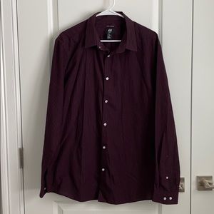 EUC mens button up